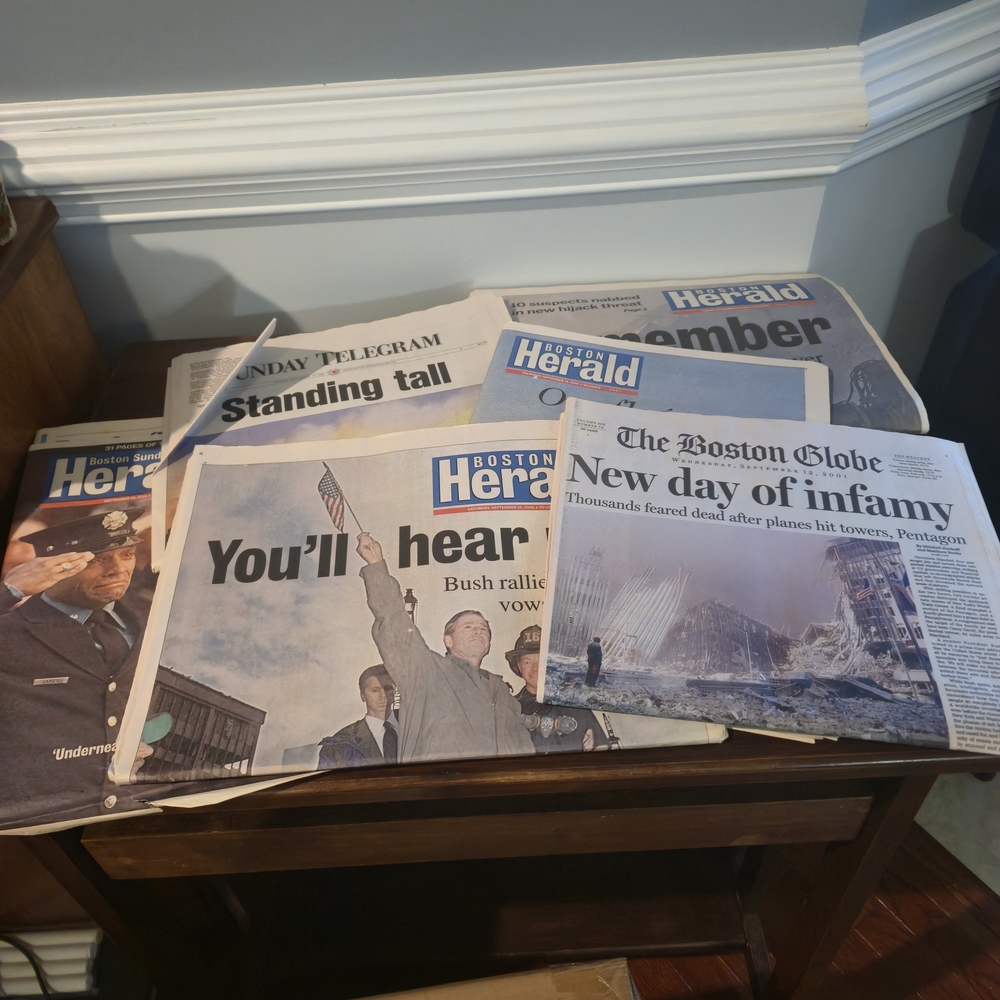 Vintage Newspaper Collection